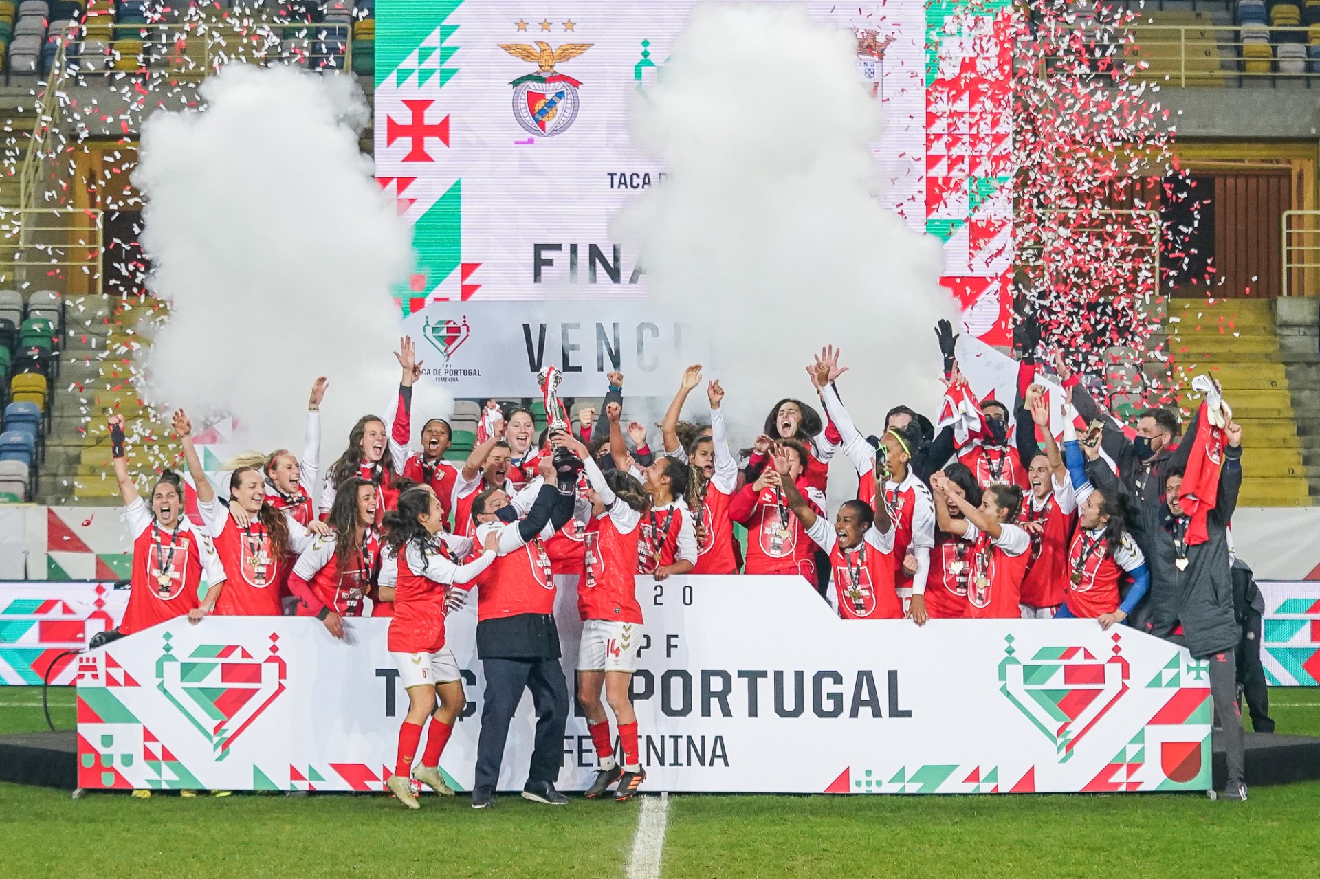 SC BRAGA conquista a Taça de Portugal de Futebol Feminino 2019/20