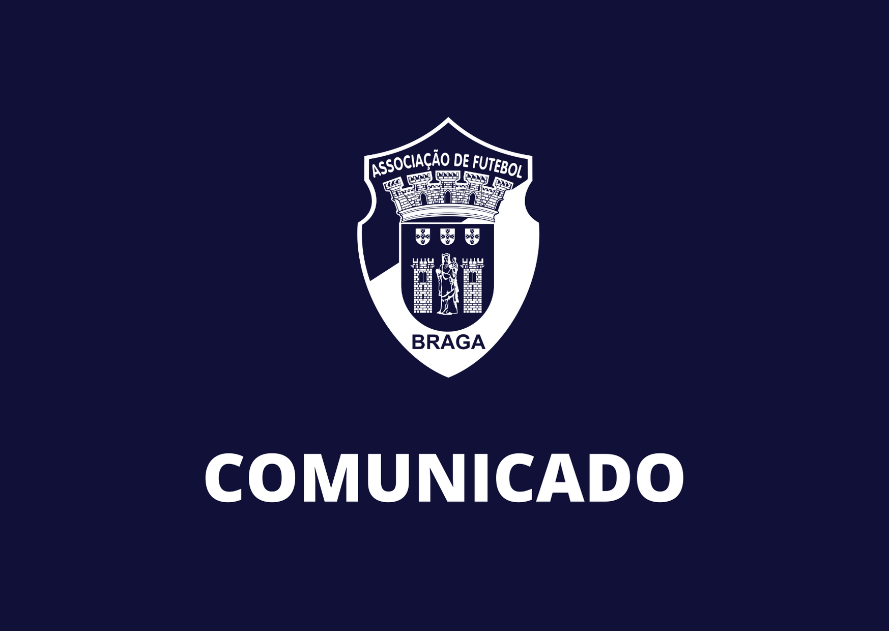 Covid-19: AF Braga reitera a necessidade de suspensão dos treinos 