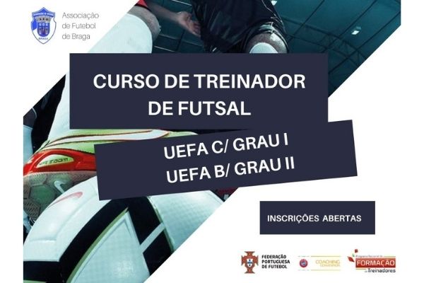 AF Braga lança novos Cursos de Treinadores de Futsal