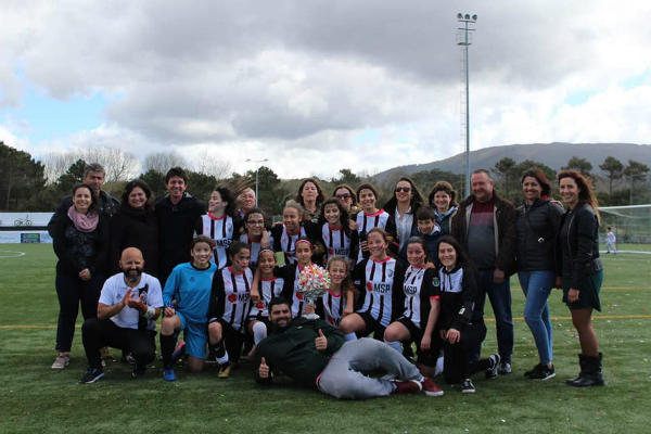 Âncora Praia Futebol Clube vence Campeonato Distrital Infantis Feminino 