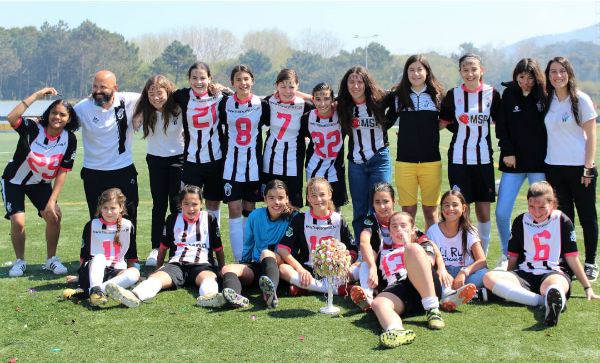 Âncora Praia Futebol Clube vence Campeonato Distrital Iniciados Feminino