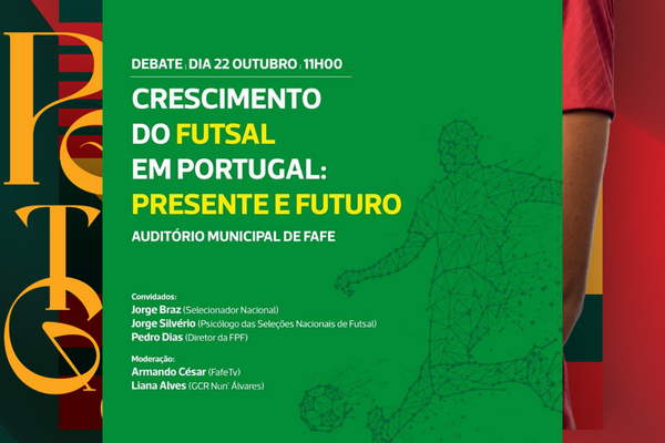 Crescimento do Futsal em Portugal em debate em Fafe