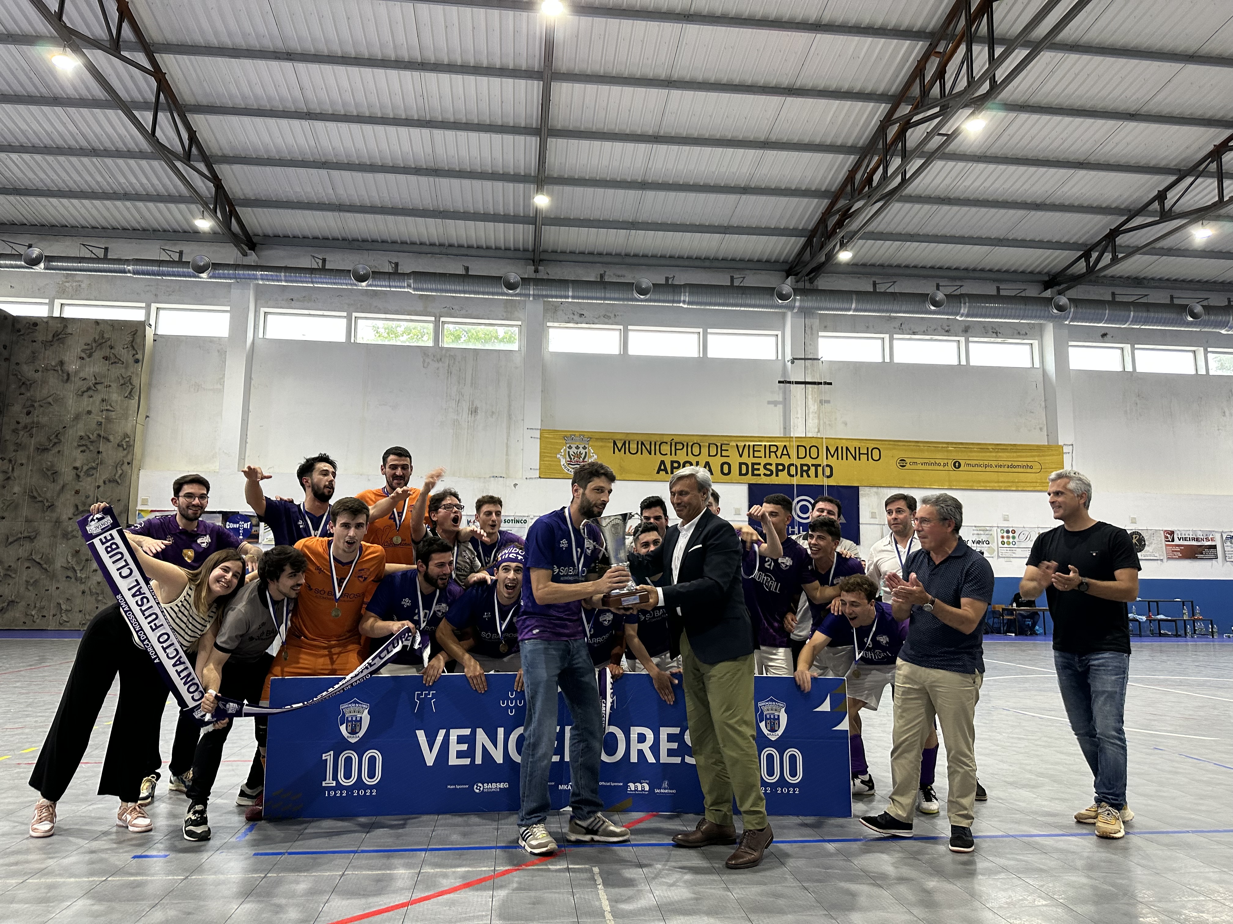 Contacto Futsal Clube vence Taça AFBRAGA
