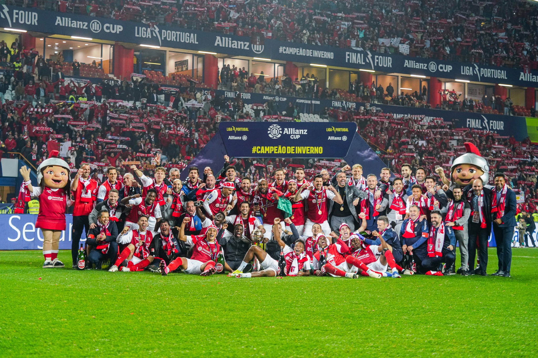 SC Braga é o grande vencedor da Allianz Cup