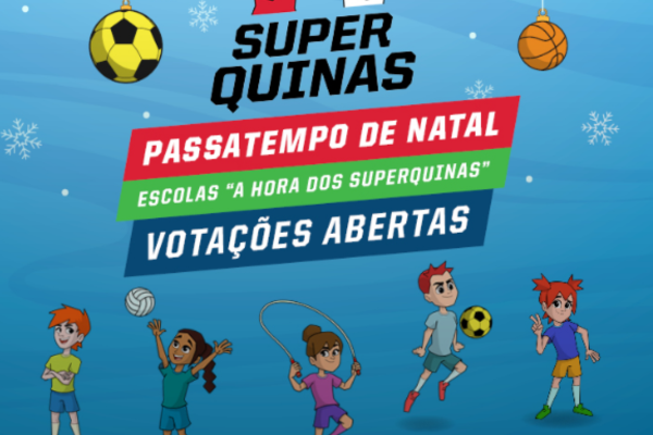 Escola de Guimarães é finalista do Passatempo Natalício | Projeto "A Hora dos SuperQuinas"