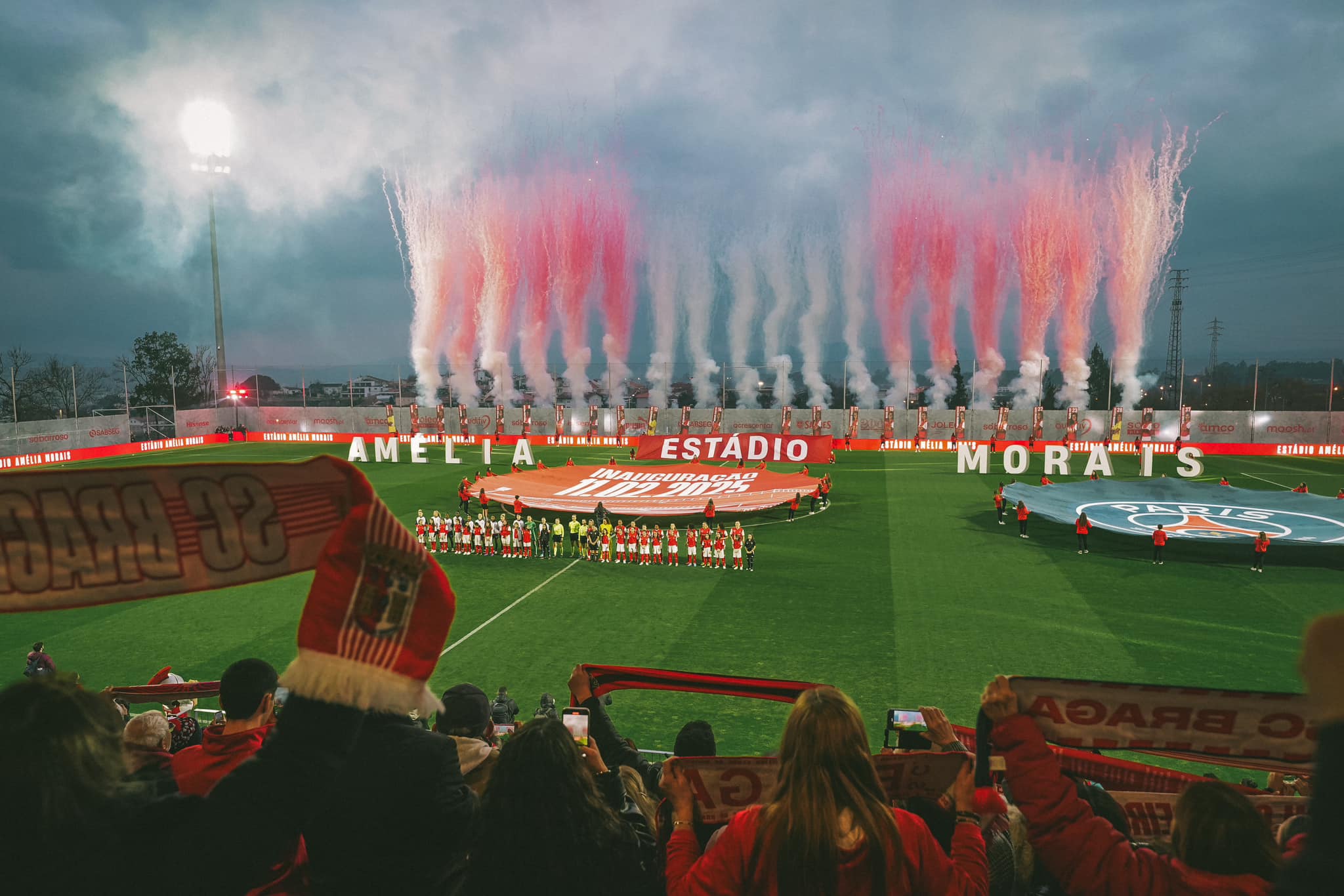 SC Braga inaugurou Estádio Amélia Morais