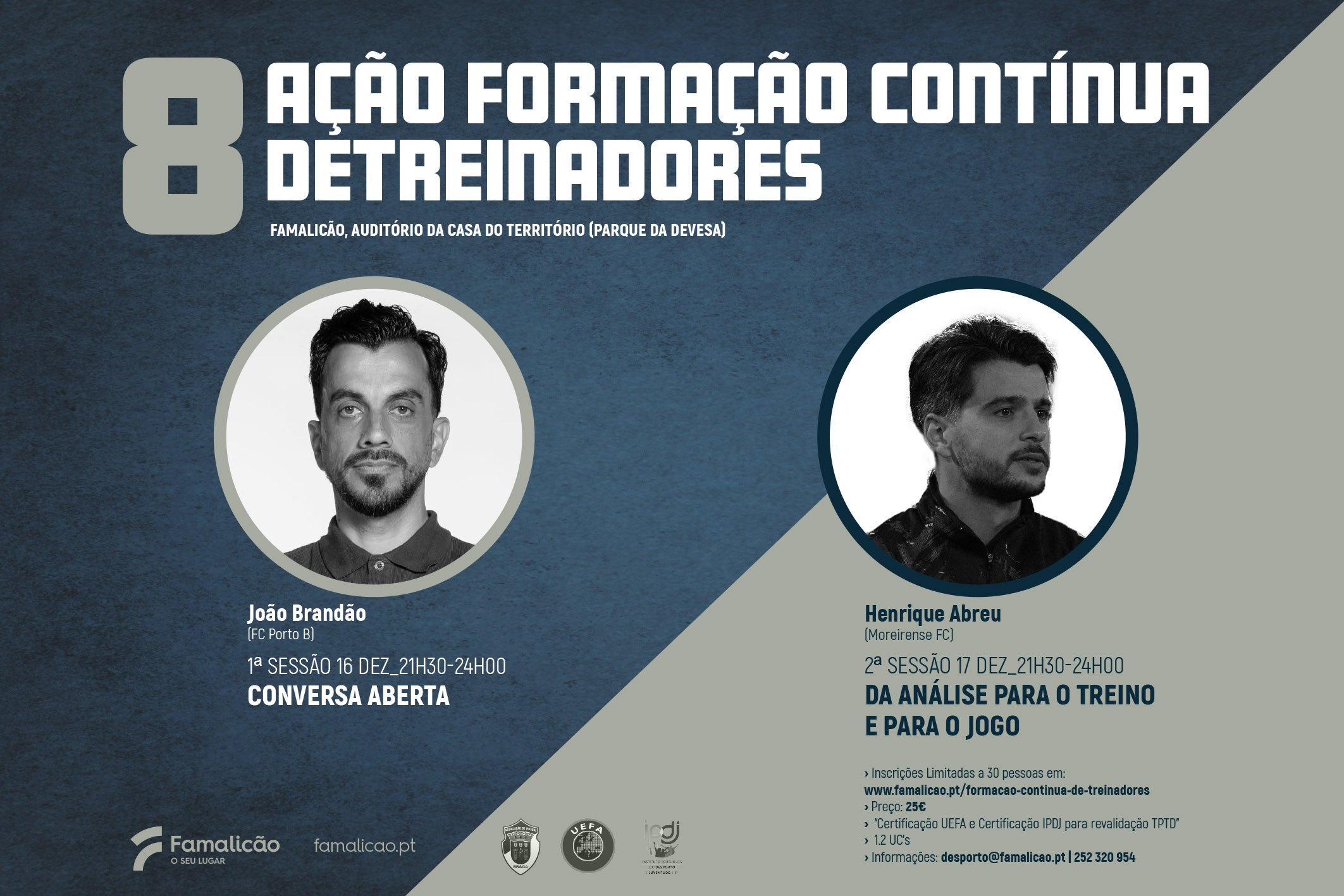 Formação "Da análise para o treino e para o jogo"