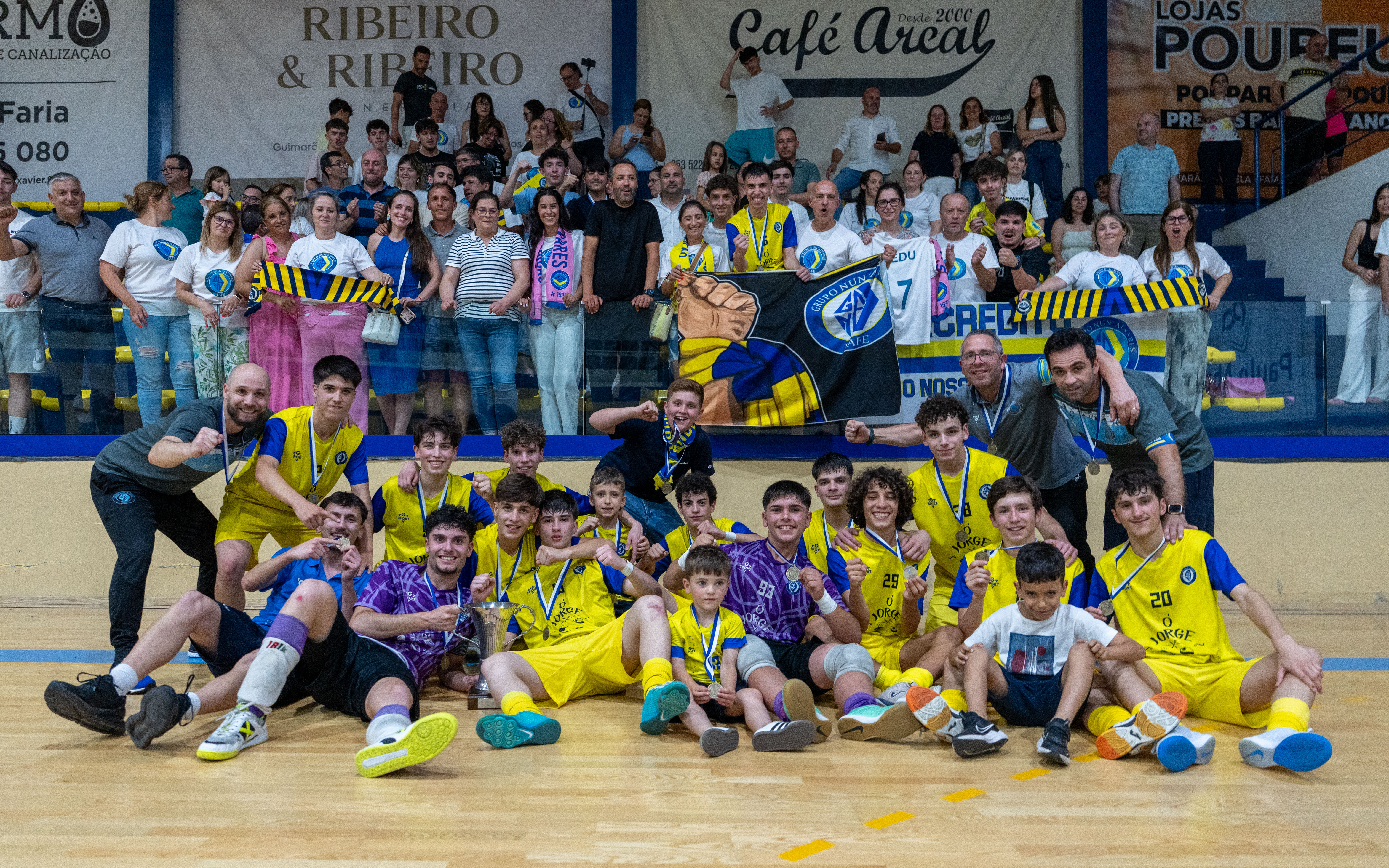 Nun'Álvares vence Taça AFBRAGA de Futsal