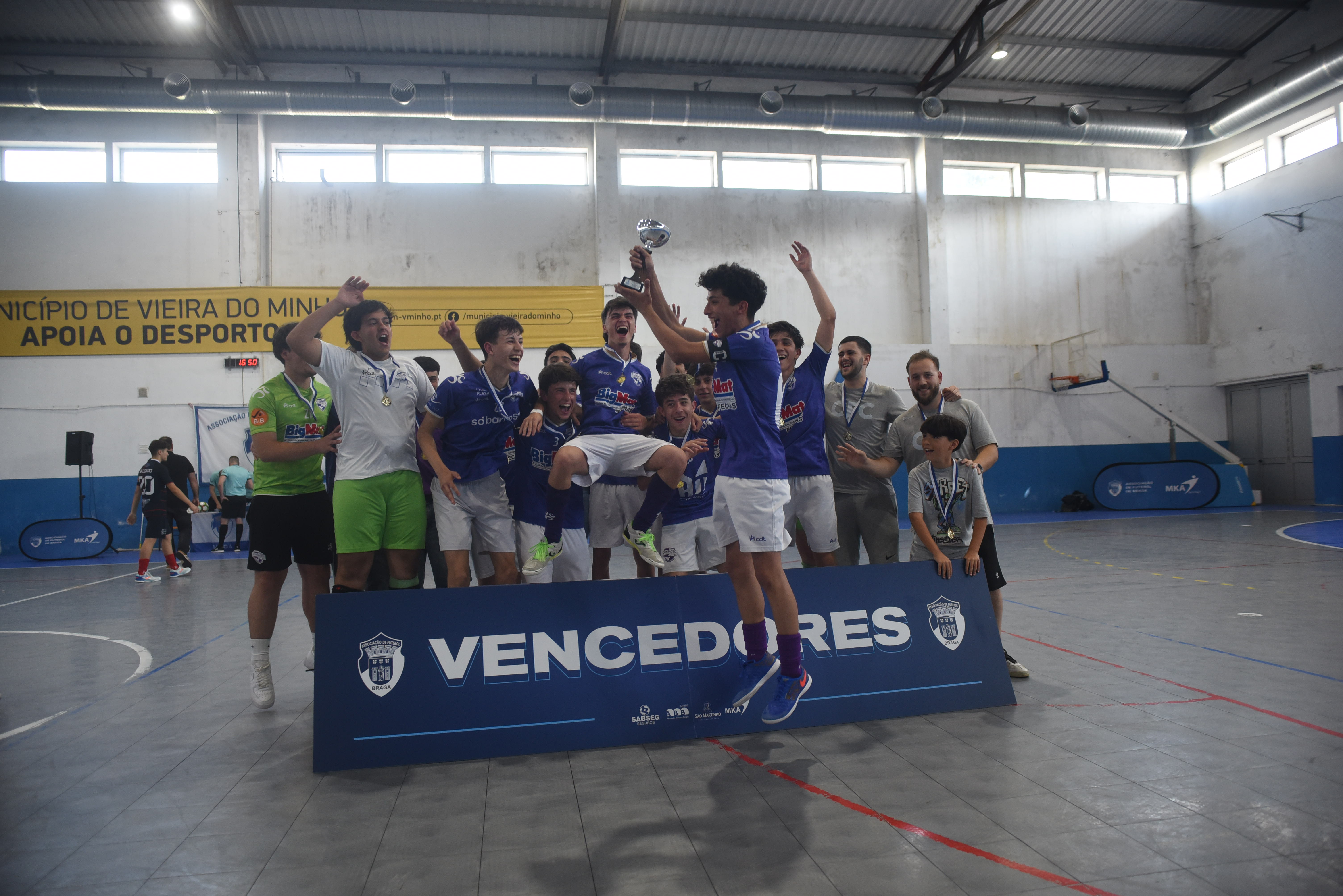 Contacto FC vence Taça do Minho de Futsal