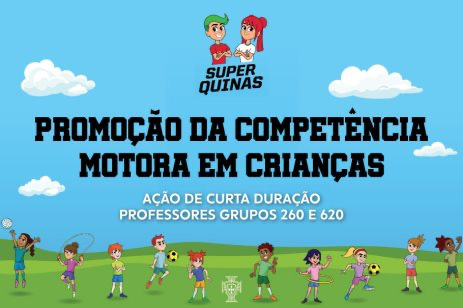 "Promoção da competência motora em crianças" - Inscrições abertas