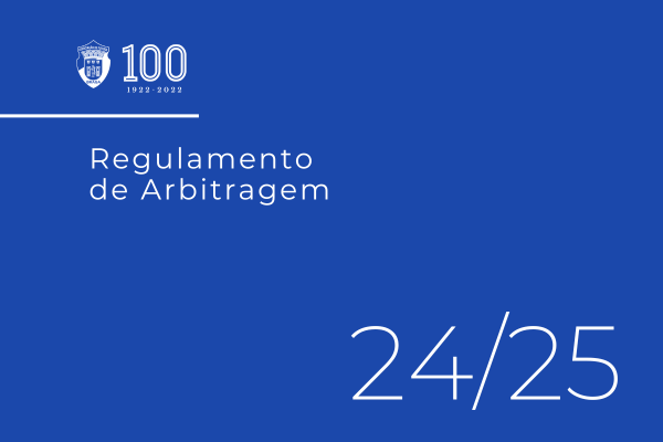 Regulamento de Arbitragem 2024/2025