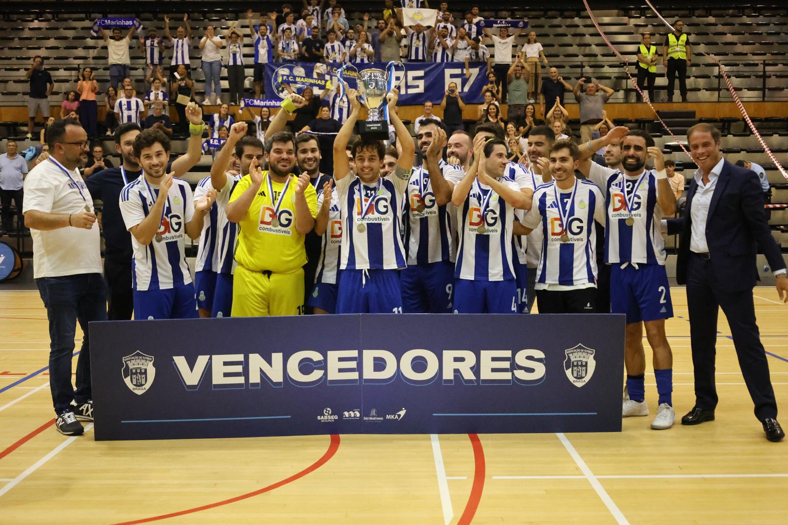 FC Marinhas vence Supertaça AF Braga de Futsal 
