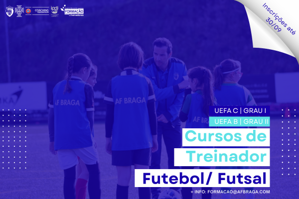 Cursos de Treinadores - Inscrições abertas!