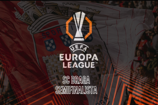 SC Braga apurado para as meias-finais da Liga Europa