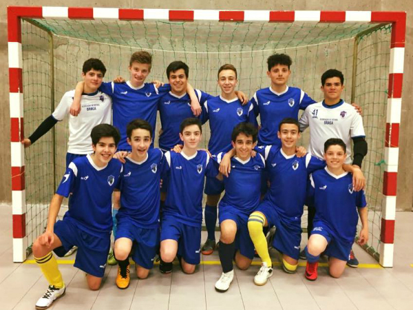 Seleção Distrital Futsal Masculino Sub-15 ruma a São João da Madeira